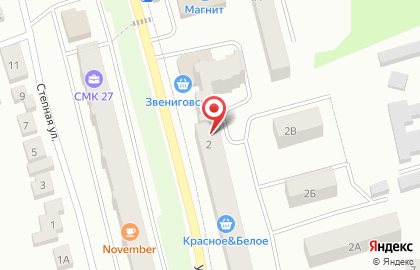 Мебельный салон Вектор на карте