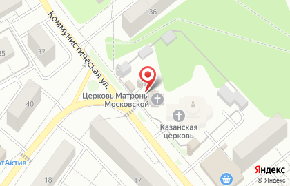 Храм Матроны Московской, г. Раменское на карте