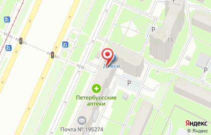 Платёжный терминал Easy click на проспекте Просвещения на карте