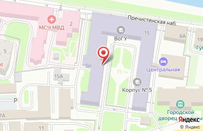 Отдел по вопросам миграции УМВД России по г. Вологде Управление МВД РФ по Вологодской области на улице Ленина на карте