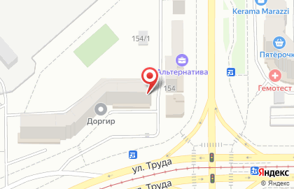 Федерация армейского рукопашного боя в Орджоникидзевском районе на карте