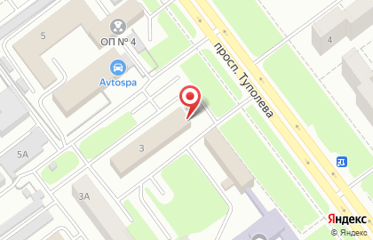 Сервис-М на проспекте Туполева на карте