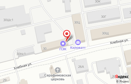 Транспортная компания Роза Ветров на Хлебной улице на карте