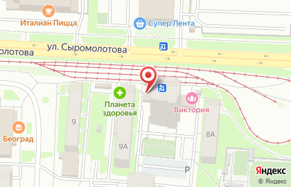 Центр недвижимости Северная казна на улице Сыромолотова на карте