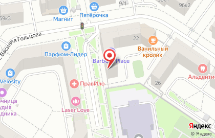 Спортивно-оздоровительный центр Энерго на улице Василия Гольцова на карте