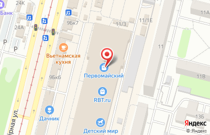 Сеть мини-пекарен Ваш пекарь на карте