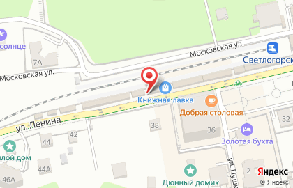 Магазин изделий из янтаря Янтарный Край на улице Ленина на карте