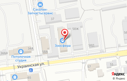 1+2 на Украинской улице на карте