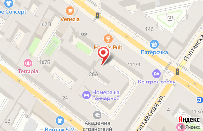 Евростоловая на Невском проспекте на карте