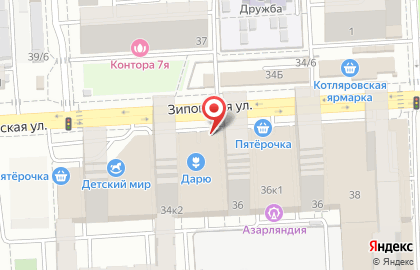 Шоурум MaBelle на Зиповской улице на карте
