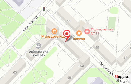 Зоомагазин-груминг Кот и Пес на Рижской улице на карте
