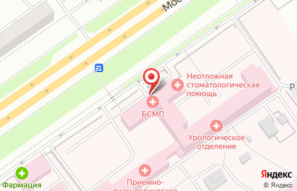 Республиканский центр медицины катастроф и скорой медицинской помощи в Чебоксарах на карте