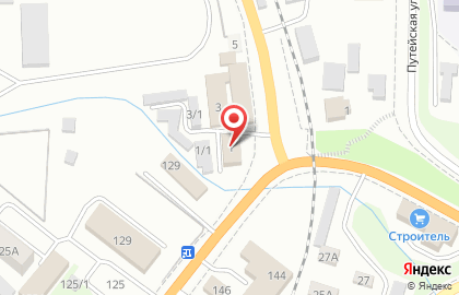 Автоунивермаг Stop на Лесозаводской улице в Холмске на карте