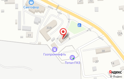 Автомойка Газпромнефть в Лосино-Петровском на карте
