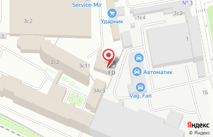Всероссийская сеть ДСШ FD Тимирязевская на карте