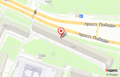 Парикмахерская в Пензе на карте