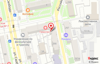 Дон бутон в Советском районе на карте