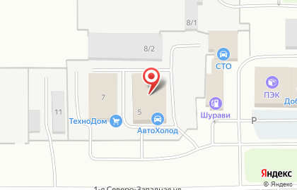 Интернет-магазин детской обуви Детос в Ленинском районе на карте