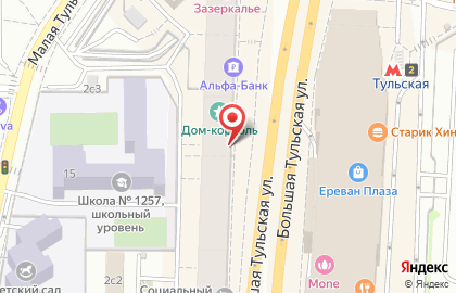 Промсвязьбанк в Москве на карте
