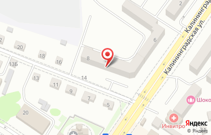 Страховая компания Росгосстрах на Калининградской улице на карте
