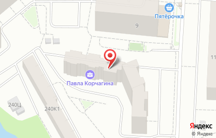 Школа программирования для детей Софтиум на улице Павла Корчагина на карте