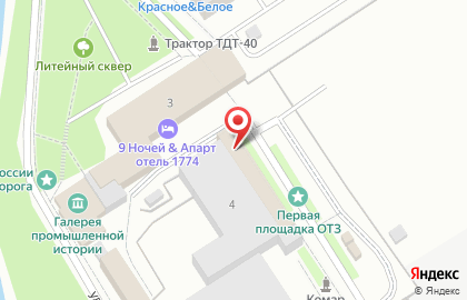 Арт-пространство Корица в Петрозаводске на карте