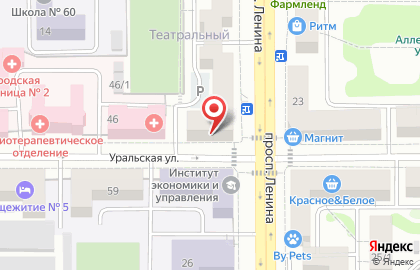 Магазин Водолей в Челябинске на карте