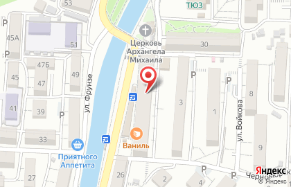 Магазин мебели в Краснодаре на карте