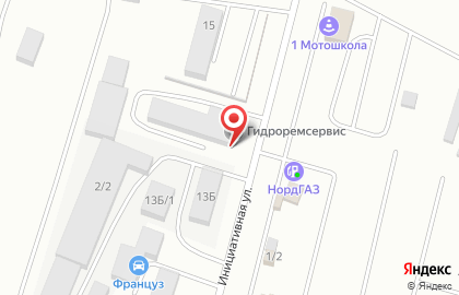 Торговый дом Гидроремсервис в Орджоникидзевском районе на карте