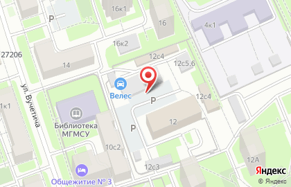 Центр кузовного ремонта на Вучетича на карте