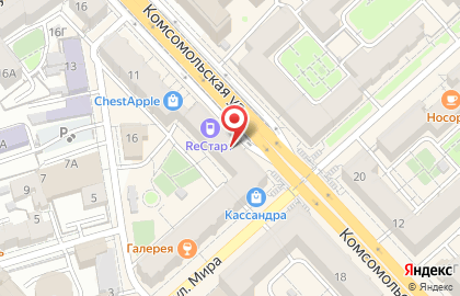 Салон обручальных колец Gemma-wedding в Центральном районе на карте