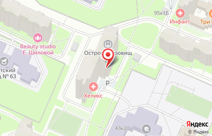 Детская библиотека Остров сокровищ на карте