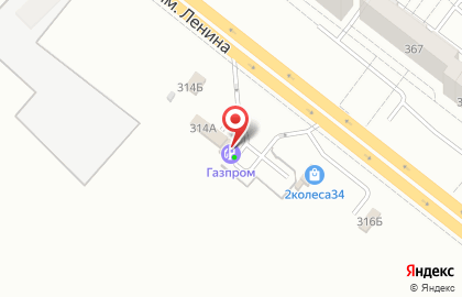 СТО Газпром в Волгограде на карте