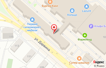 Магазин мебели Азбука уюта в Советском районе на карте