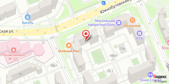 Стоматология G.T. на карте