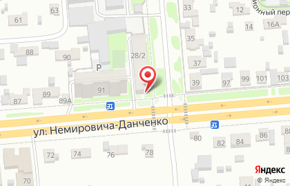 Продуктовый магазин в Новосибирске на карте