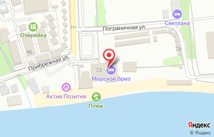 Гостиничный комплекс Морской бриз на карте