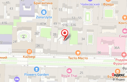 Театр Karlsson Haus на Фурштатской улице на карте