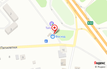 Магазин Восход в Чебоксарах на карте
