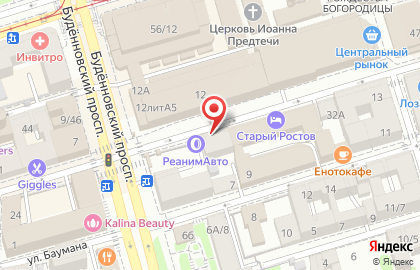 Ветеринарная клиника Центр в Ленинском районе на карте