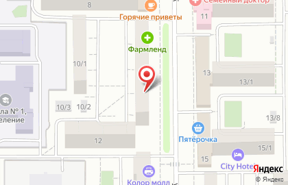 Салон красоты Mon Ami в Орджоникидзевском районе на карте