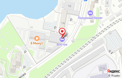 Хостел Восток в Фрунзенском районе на карте