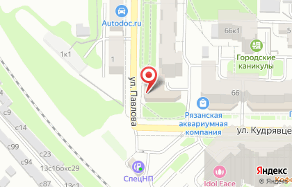 Страховая компания Астро-Волга на улице Павлова на карте