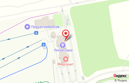 Центр проката Лисья гора на карте