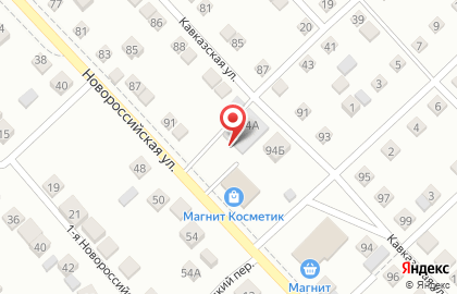 Торговый дом Титан-Строй на Новороссийской улице на карте