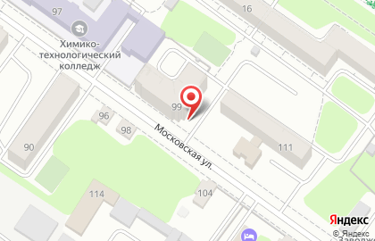 Компания Гарант на Московской улице на карте