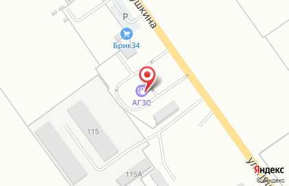 Паритет на улице Пушкина на карте