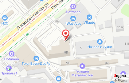 Мебельная мастерская Ёлки-палки на Политехнической улице на карте
