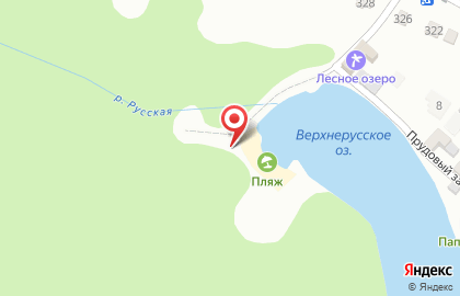 Ресторан Лесное озеро на карте