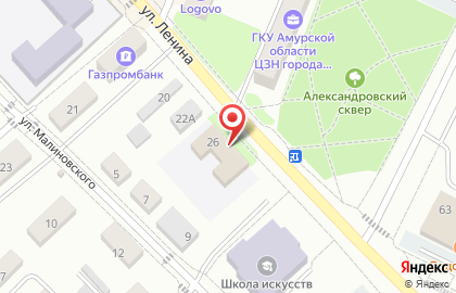 Школа №200 с углубленным изучением отдельных предметов в Белогорске на карте